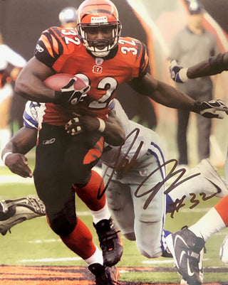 Rudi Johnson Autographed 8x10 Photo