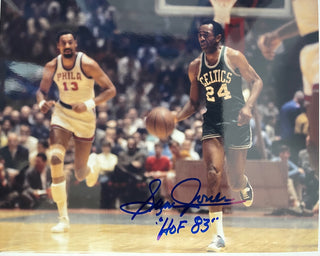 Sam Jones Autographed HOF 8x10 Basketball Photo