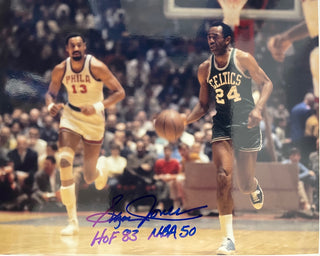 Sam Jones Autographed 8x10 Basketball Photo