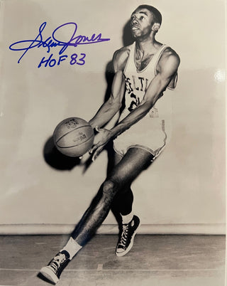 Sam Jones Autographed HOF 8x10 Basketball Photo