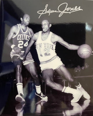 Sam Jones Autographed 8x10 Basketball Photo