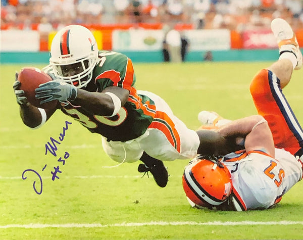 Tyrone Moss Autographed 8x10 Photo