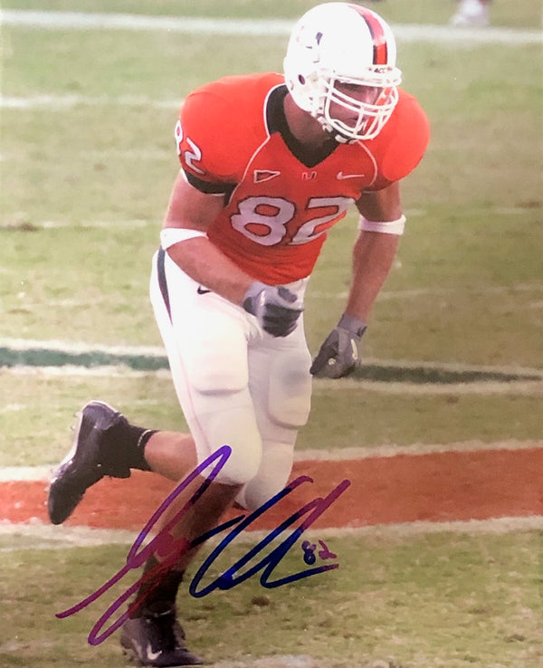 Greg Olsen Autographed 8x10 Photo