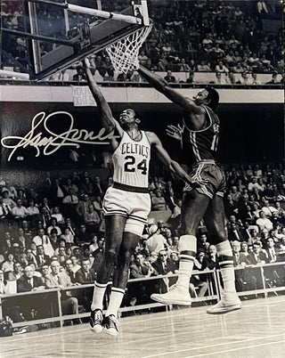 Sam Jones Autographed 8x10 Basketball Photo