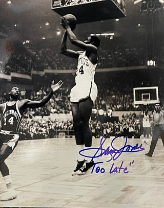 Sam Jones Autographed 8x10 Basketball Photo