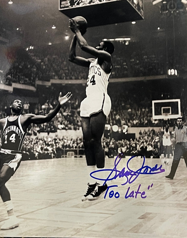 Sam Jones Autographed 8x10 Basketball Photo