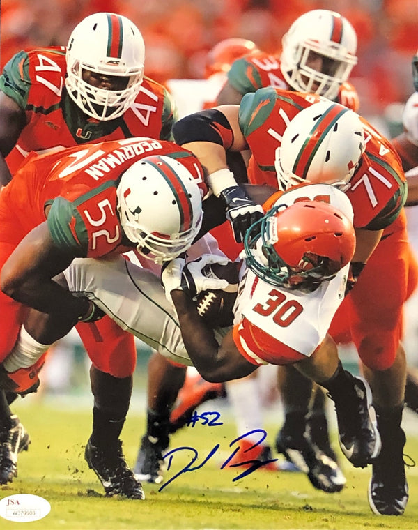 Denzel Perryman Autographed 8x10 Photo