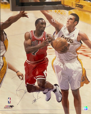 Ben Gordon Autographed 16x20 Basketball Photo