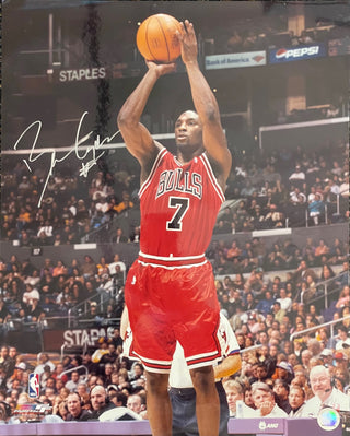 Ben Gordon Autographed 16x20 Basketball Photo