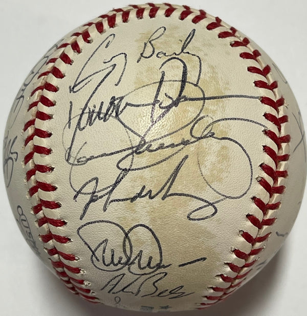 1996 St Louis Cardinals Team Signed Baseball