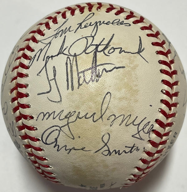 1996 St Louis Cardinals Team Signed Baseball