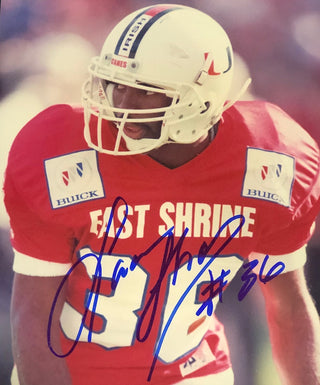 Lamar Thomas Autographed 8x10 Photo