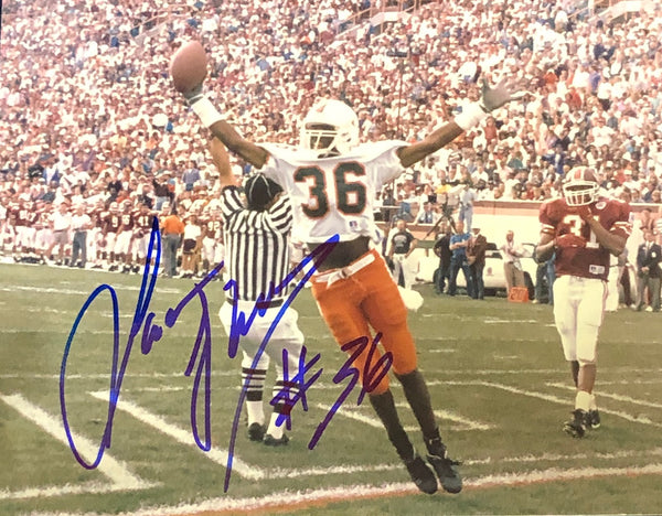 Lamar Thomas Autographed 8x10 Photo