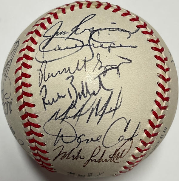 1996 Philadelphia Phillies Team Signed Baseball