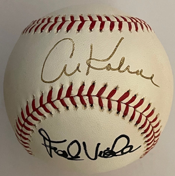 Al Kaline Frank Viola Autographed Official League Baseball