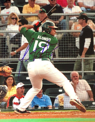 Yonder Alonso Autographed 8x10 Photo