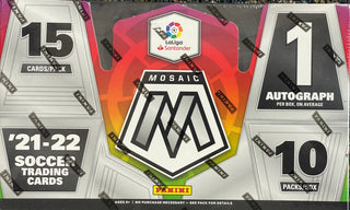 2021-22 Panini Mosaic LaLiga Soccer Hobby Box