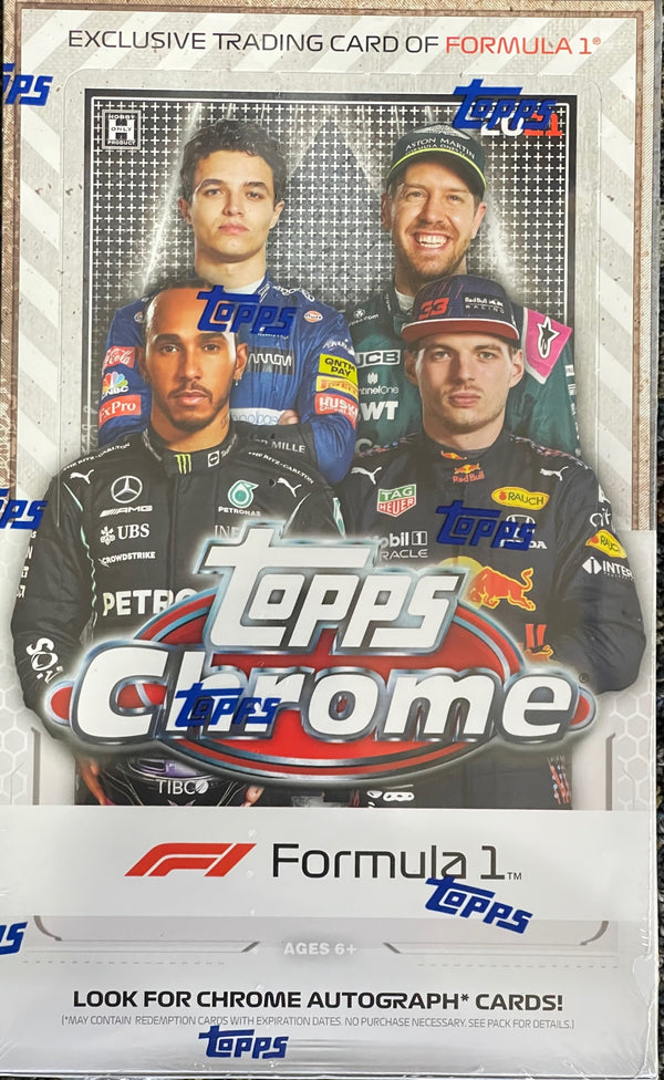 2021 Topps Chrome Formula 1 Racing Hobby Box