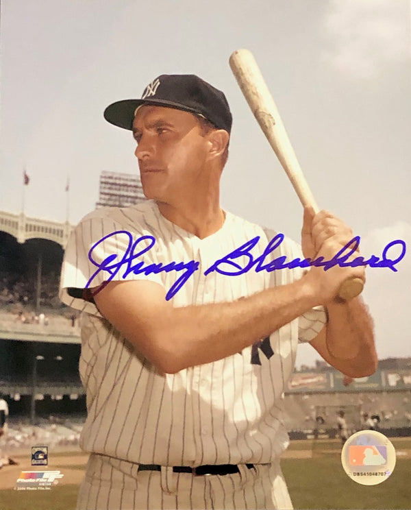 Johnny Blanchard Autographed 8x10 Photo