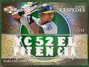 Yoenis Cespedes 2013 Topps Triple Threads jersey Card 7/18