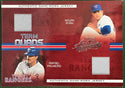 Nolan Ryan Rafael Palmeiro 2004 Playoff Absolute Memorabilia Jersey Card 52/100