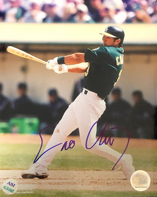 Eric Chavez Autographed 8x10 Photo