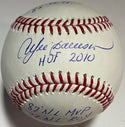 Andre Dawson Multi Stat Autographed Official Major League Baseball