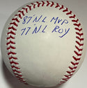 Andre Dawson Multi Stat Autographed Official Major League Baseball