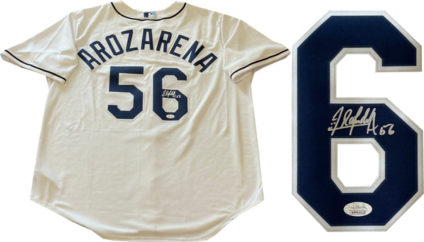 Randy Arozarena Autographed Tampa Bay Rays Authentic Jersey (JSA)