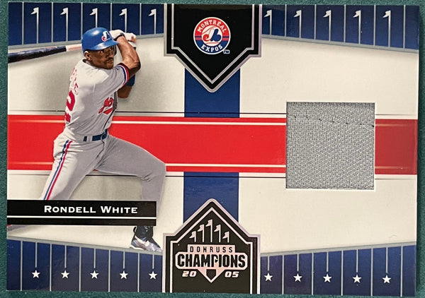 Rondell White 2005 Donruss Game Used Jersey Card