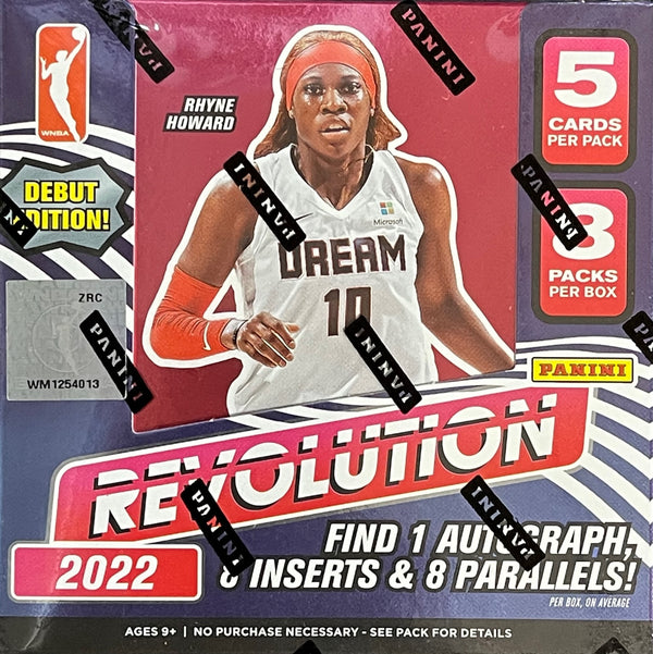 2022 Panini Debut Edition Revolution WNBA Basketball Hobby Box