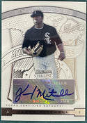 Jared Mitchell 2009 Bowman Sterling Autographed Card