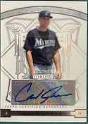 Chad James 2009 Bowman Sterling Autographed Card