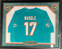 Jaylen Waddle Autographed Framed Dolphins Jersey (Fanatics)