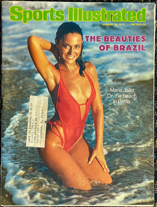 Maria Joao Unsigned Sports Illustrated Magazine - January 16 1978