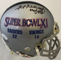 Fred Biletnikoff Autographed Mini Helmet (JSA)