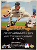 Brian Bocock Autographed 2008 Upper Deck Top Prospects Card