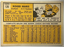 Roger Maris 1963 Topps Baseball Card #120 New York Yankees