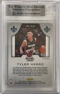 Tyler Herro Autographed 2019-20 Panini Chronicles Crusade Rookie Card #518 (Beckett)