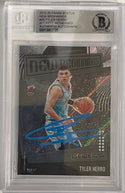 Tyler Herro Autographed 2019-20 Panini Status Rookie Card #28 (Beckett)