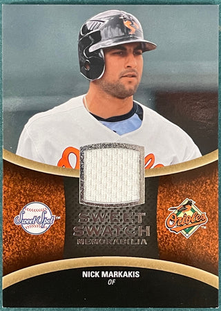 Nick Markakis 2008 Upper Deck Sweet Spot Jersey Card