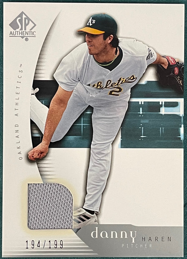 Danny Haren 2005 Upper Deck SP Authentic Jersey Card 194/199