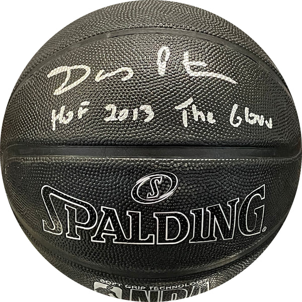 Gary Payton "HOF 2013 & The Glove" Autographed I/O Black Basketball (BVG)