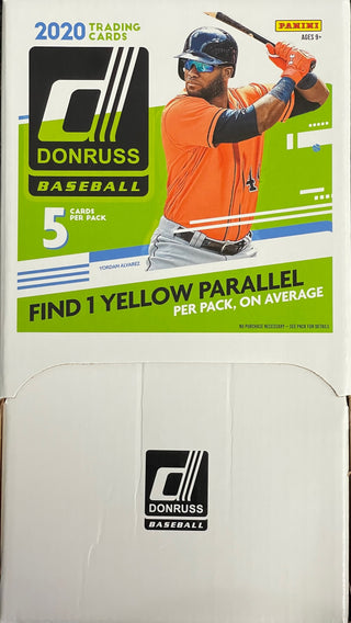 2020 Donruss Baseball Dollar Tree Gravity Feed 48 Pack Factory Sealed Box