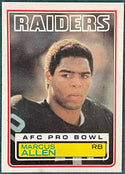 Marcus Allen 1983 Topps Football Card No.294