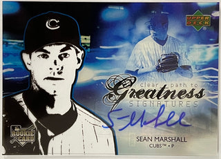 Sean Marshall 2006 Upper Deck Future Stars Autographed Card