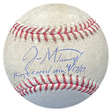 Jordan Montgomery "First Career Win 4/17/17" Autographed Game Used Baseball (Steiner & MLB)