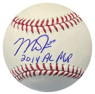 Mike Trout "2014 AL MVP" Autographed Baseball (Steiner)