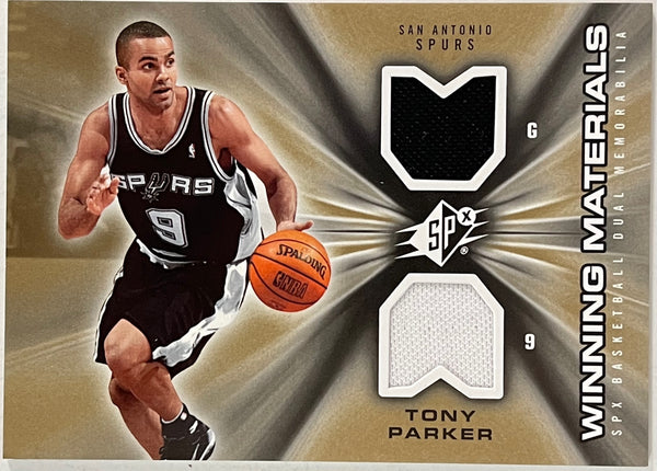 Tony Parker 2006-07 Upper Deck SPX Jersey Card