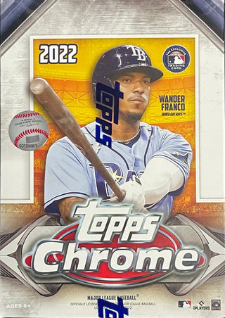 2022 Topps Chrome Baseball 8-Pack Blaster Box